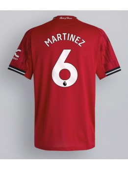 Billige Manchester United Lisandro Martinez #6 Hjemmedrakt 2025-26 Kortermet